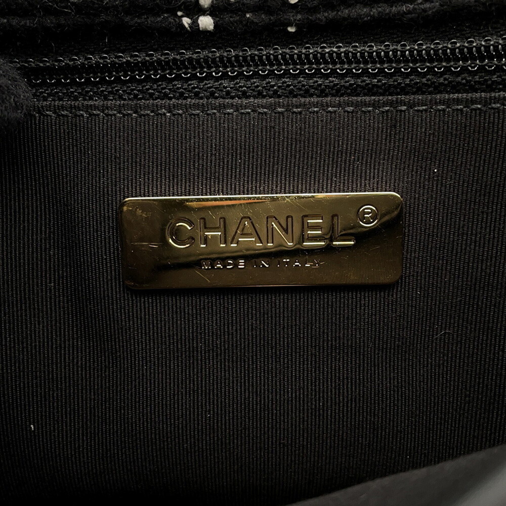 Chanel Chain Shoulder Bag CHANEL19 Flap Coco Mark Tweed AS1160 CHANEL Handbag... - Picture 14 of 15